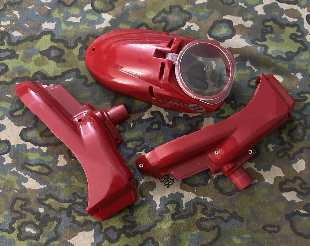 Hybrid HALO Red Paintball Loader Shell Kit :: READ ::