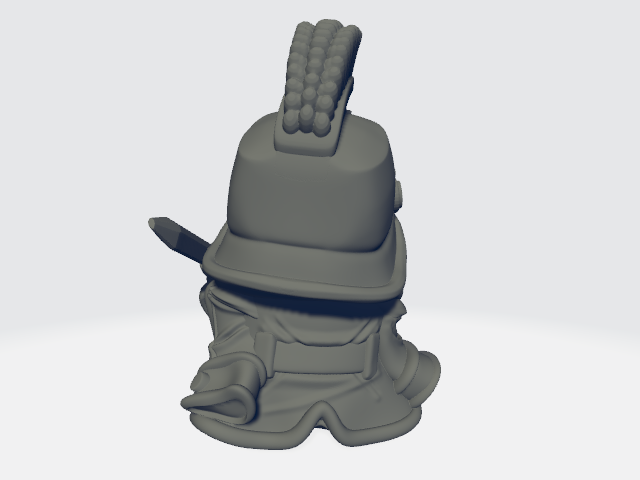 Chibi Mechanicute - Shovel Korps Kommander