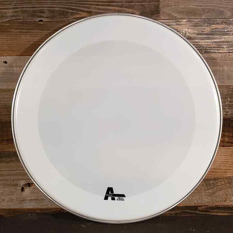 Attack Proflex1 No Overtone Smooth White Bass Drumhead 22"