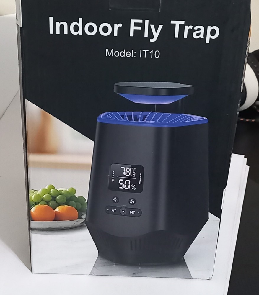 Fruit Fly Traps for Indoors Smart Flying Insect Trap Temperature Humidity Sensor