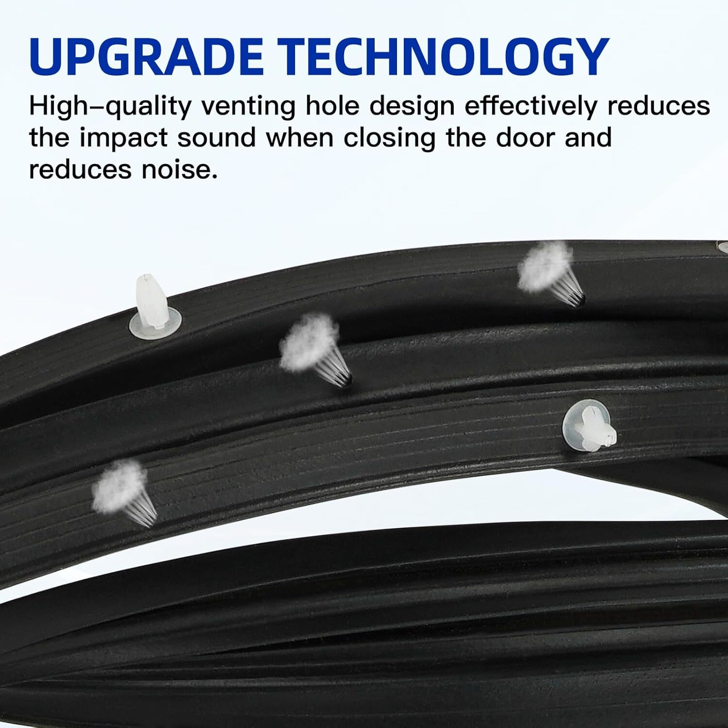 For 2013-2019 Nissan SENTRA Left Front Driver Side Door Rubber Weatherstrip Seal