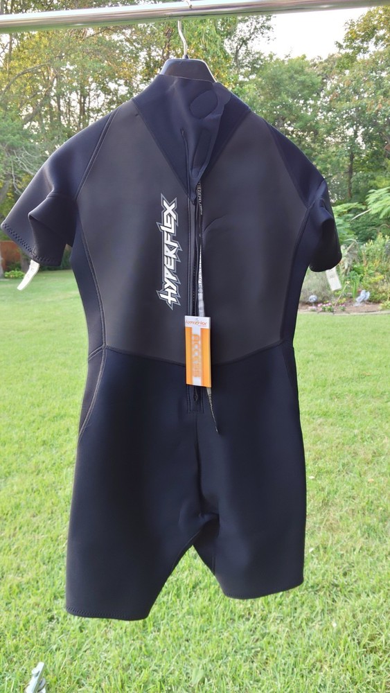 NEW HYPERFLEX AXS 2MM BACK ZIP - SIZE XL - MENS SPRING WETSUIT