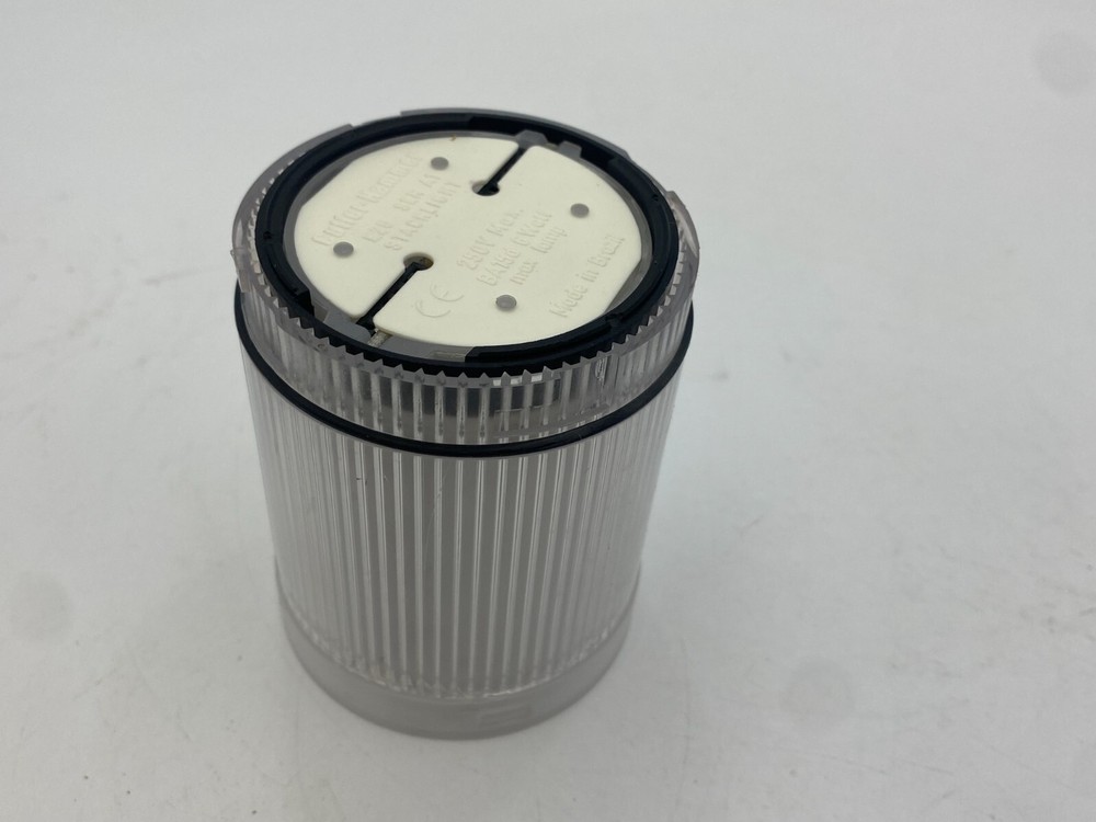 Cutler Hammer E26B0 Ser A1 Clear Lens & Diffuser Unit For E26 Series Stacklights