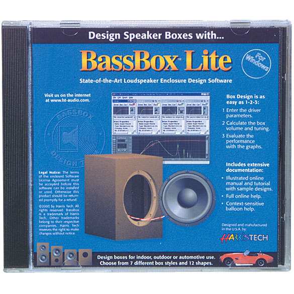 BassBox Lite Software CD-ROM