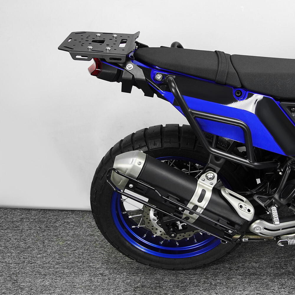 Rear Luggage Rack & Crash Bar Guard Fit For Yamaha Tenere 700 XTZ690 2019-2024