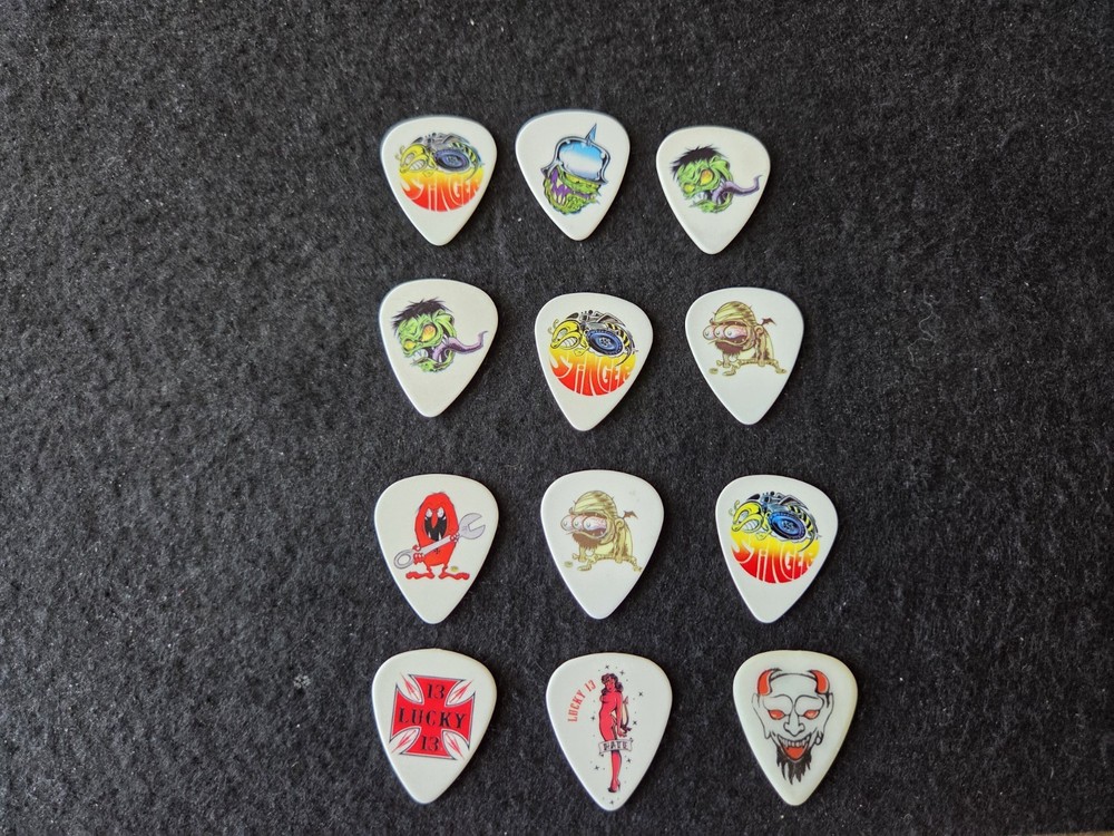 Guitar Picks Dunlop Dirty Donny D Andrea Lucky 13