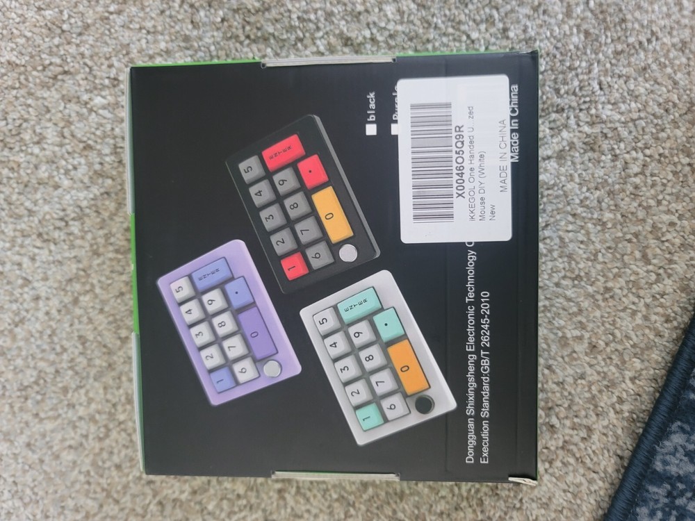 IKKEGOL 12 Key Macro Programming Game Keyboard (K808)