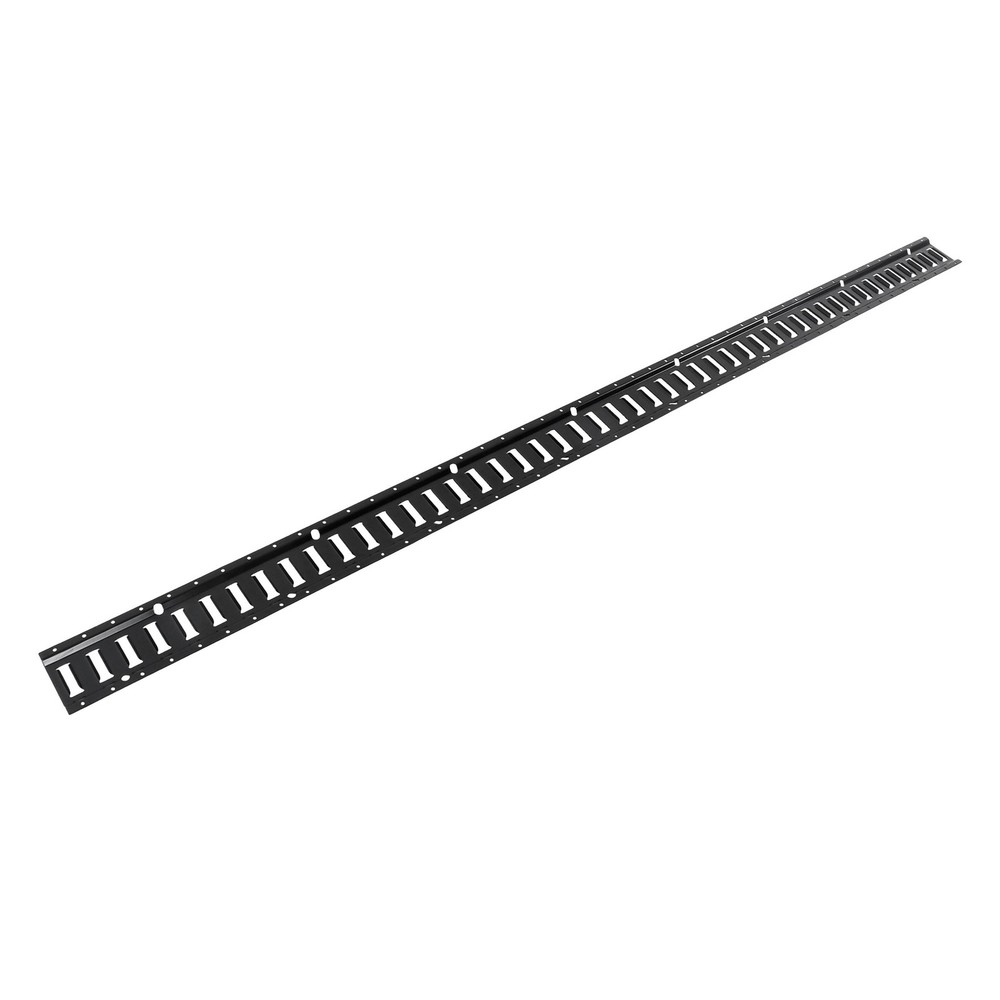Black 5 Pack 8' E Track Tie Down Rail Kit For Garages Vans Trailers Tie Downs