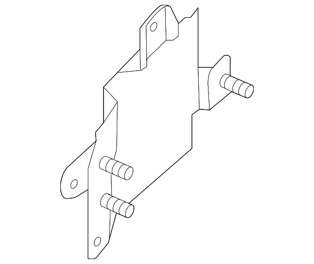 Genuine Nissan Blind Spot Detection System Warning Sensor Bracket 28452-1JA8A