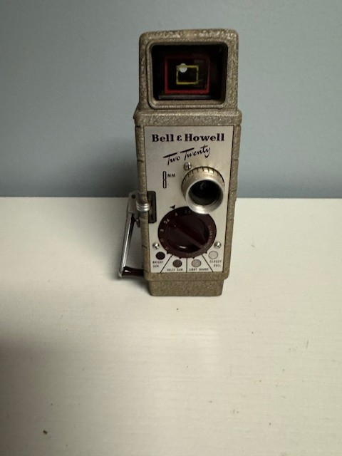 Vintage Bell & Howell Brown Leather Camera Case