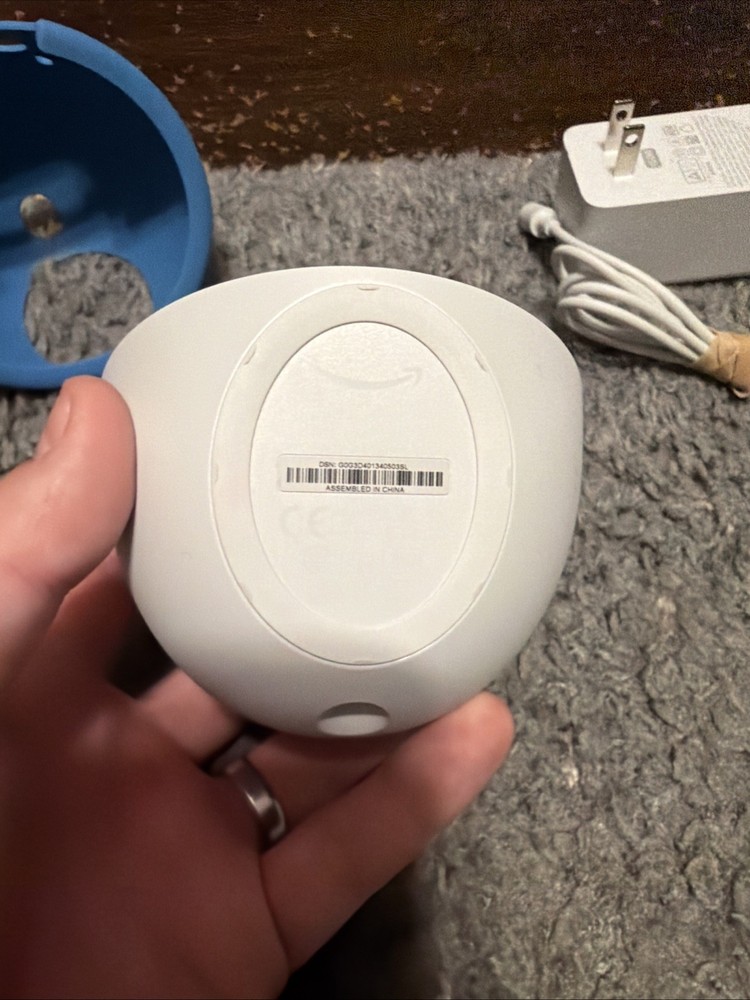 Amazon Echo Pop WiFi/Bluetooth Smart Speaker C2H4R9 White Tested