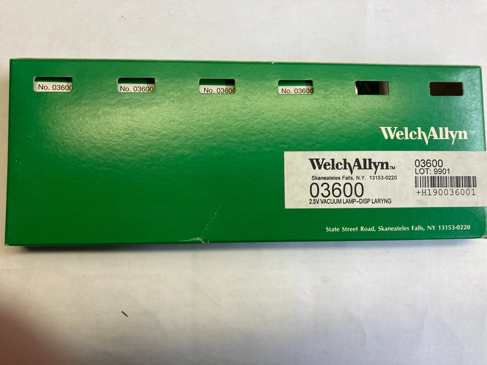Welch Allyn Bulb 03600 NEW
