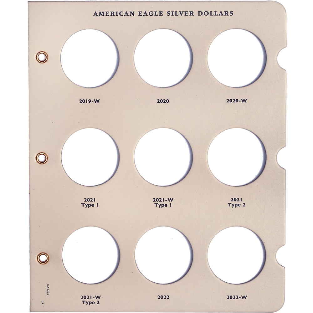 2015-Date Silver Eagle Album