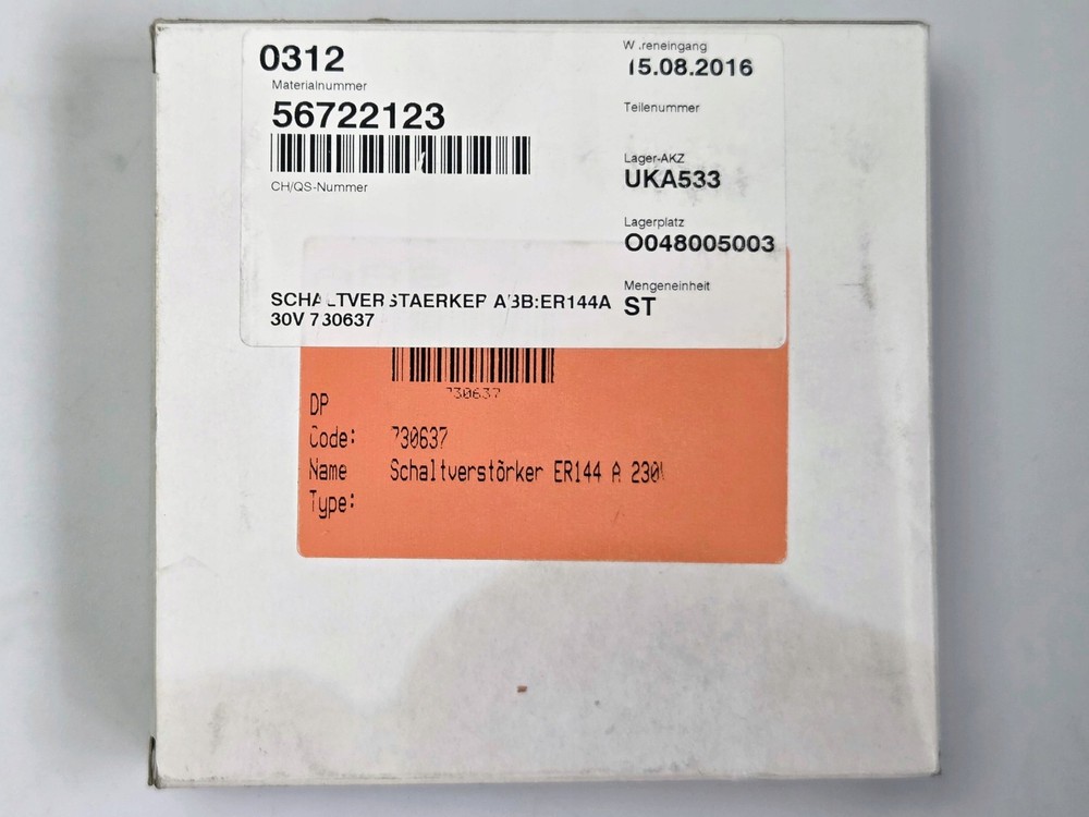 E.L.B. ER-144/A/EX ATEX Electrode Relay Amplifier Level Controller 230V