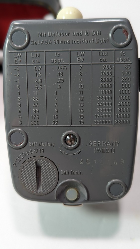 Super Pilot CdS Gossen Precision Exposure Meter, Made in Germany