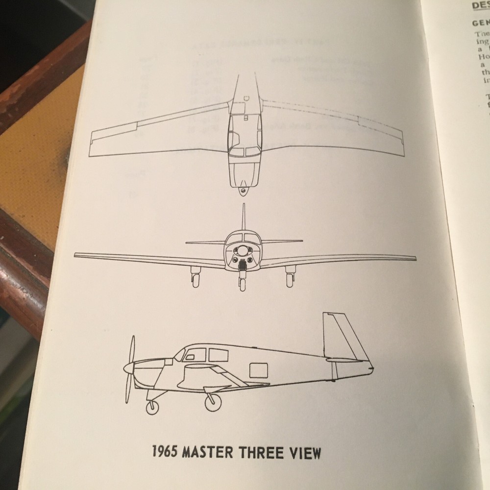1965 Mooney Master M20D Owner's Manual