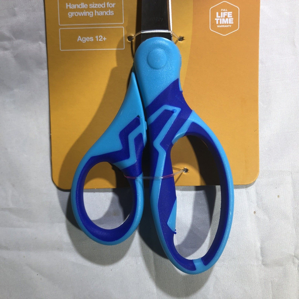 Fiskars Student Scissors - 7” Blue Small Sharp Craft Sewing School scrapbooking