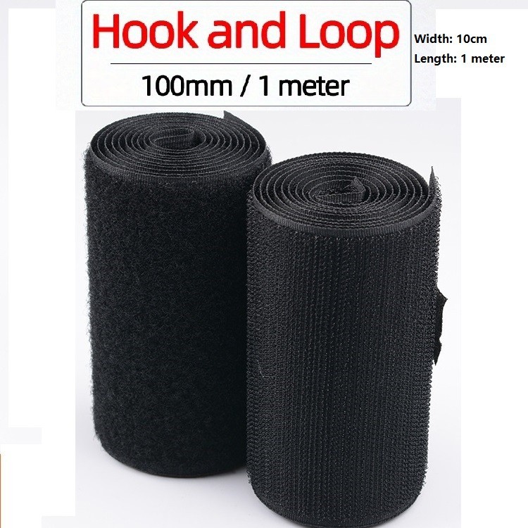 4 Inch Nylon Tactical Patch Hook Loop Fastener 1 Yard for Crafts