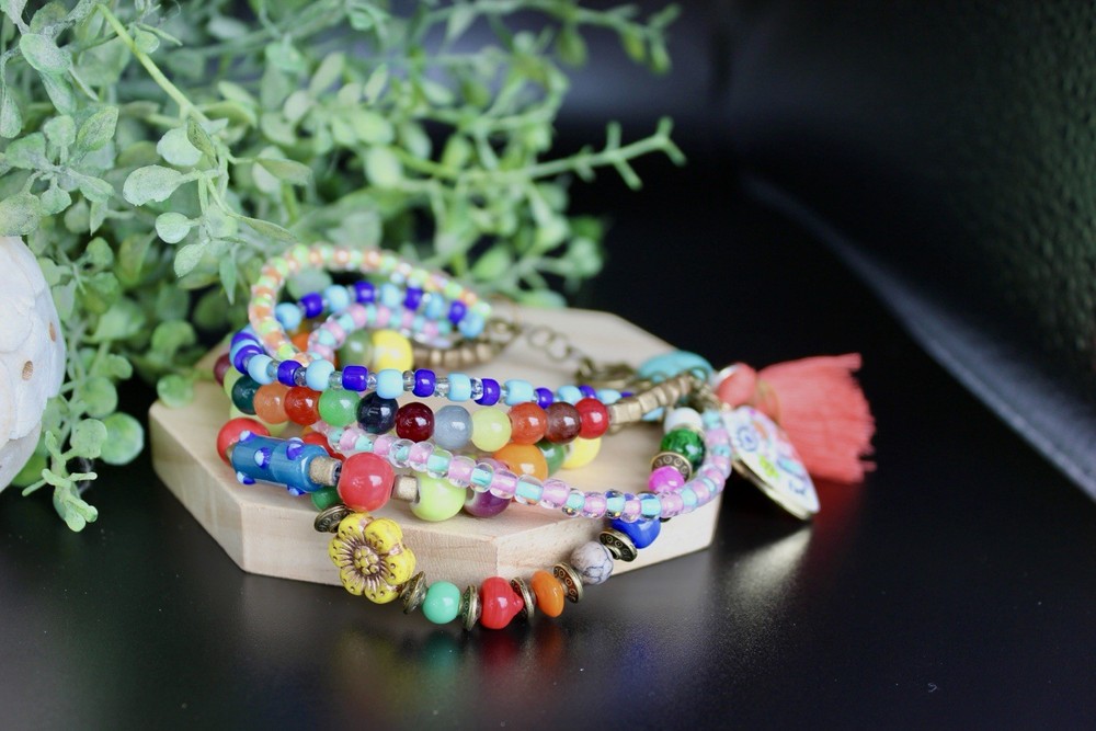 Multicolor Handmade Woman Bracelet