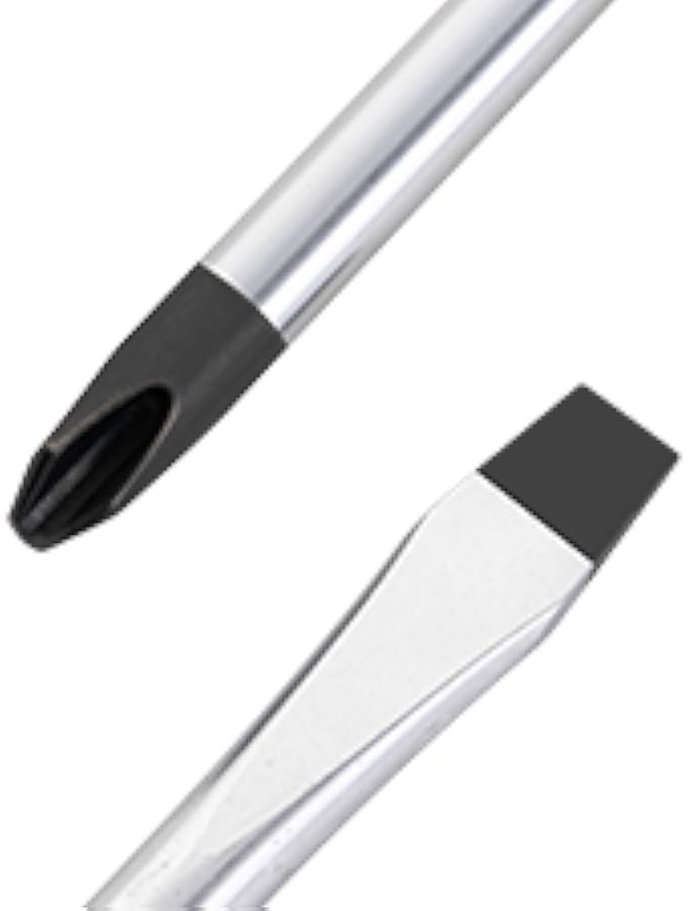 Proer Magnetic Screwdriver Set, Multi-pose Slotted/