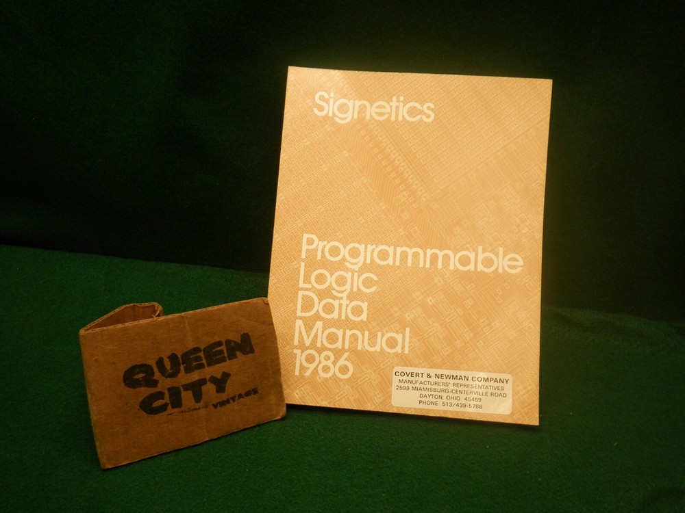 Vintage Signetics Programmable Logic Data Manual 1986 Catalog/Manual