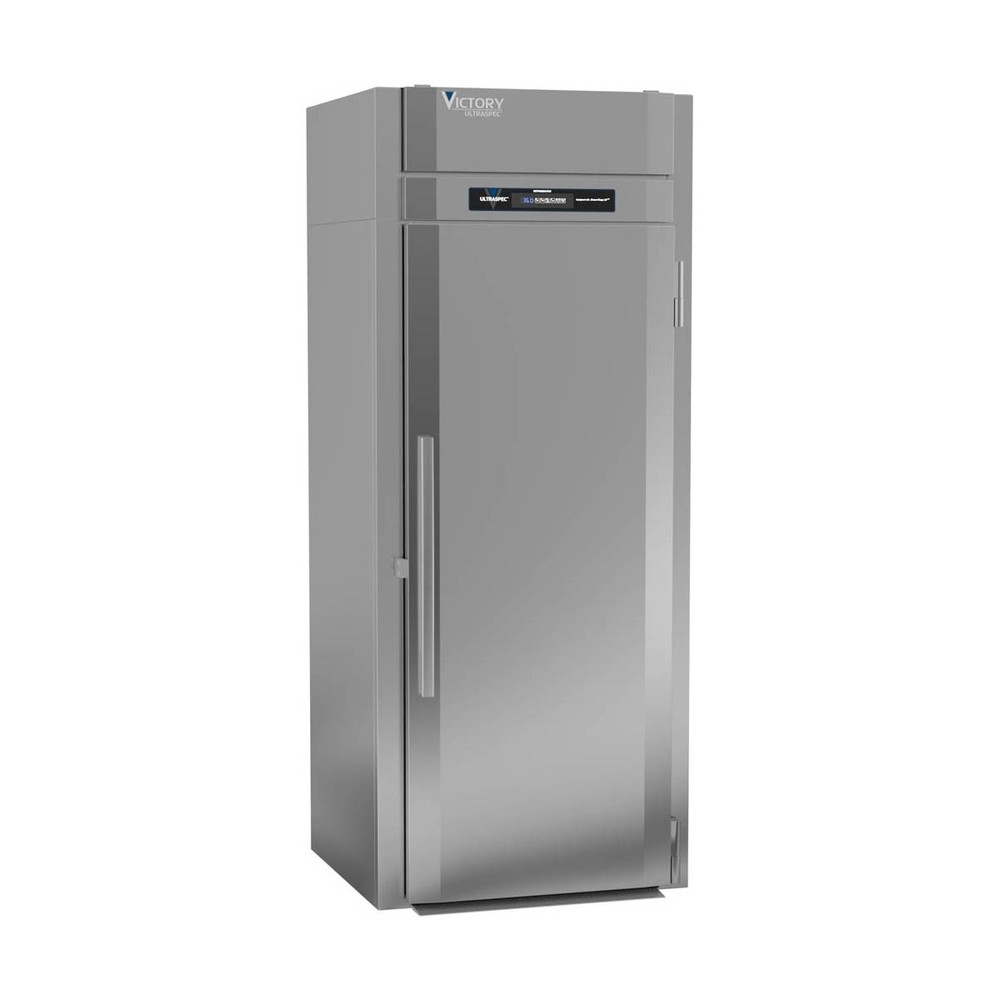 Victory RIS-1D-S1-XH-HC 36" 1-Section Solid Door Roll-In Refrigerator, Extra ...
