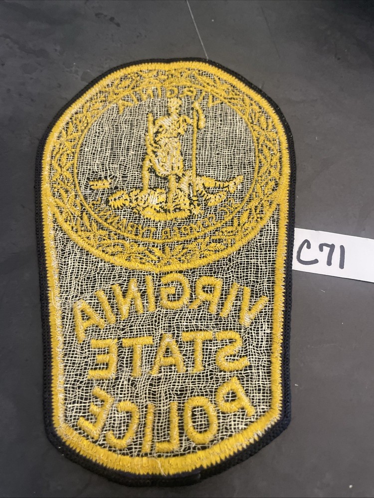 Virginia State Police Patch - C71