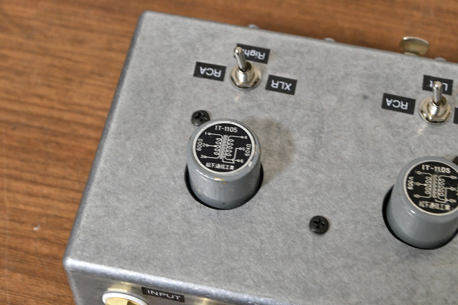 Matsushita (Technics) input/MC step up transformer IT-1007 XLR support * VG+