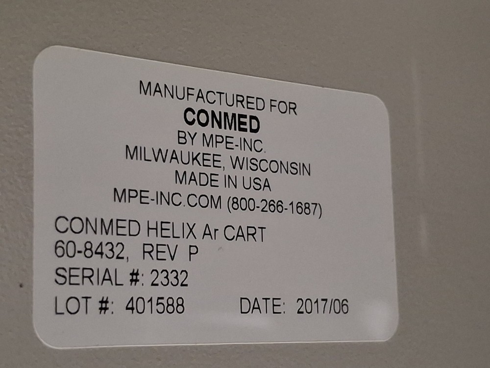 ConMed HelixAR Electrosurgical Generator with Argon Beam Coagulation