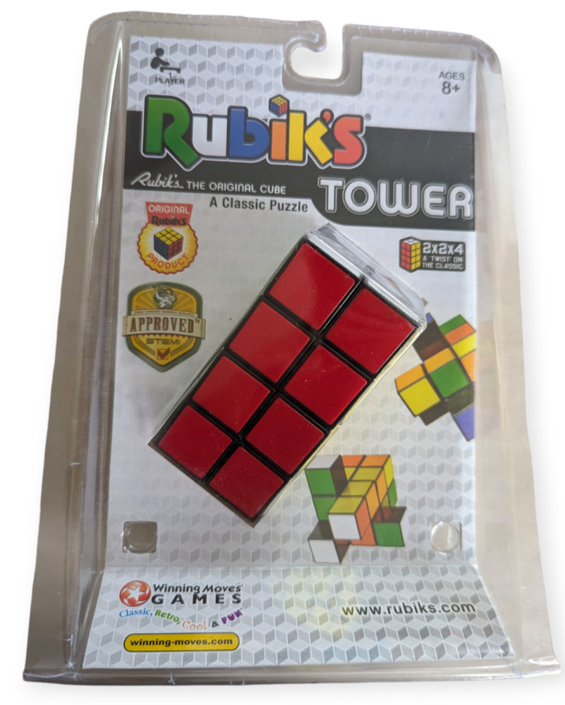 Rubik's Tower Puzzle 2x2x4 Sealed