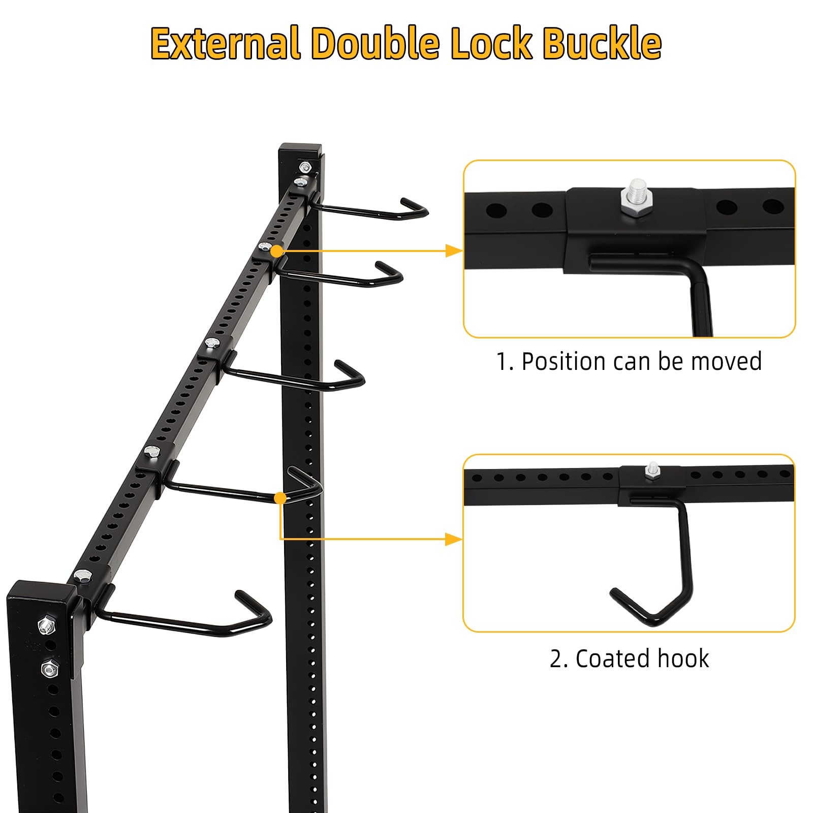 Garage Bike Rack,Freestanding Bike Storage Rack,5 Bikes Vertical Bike Storage...