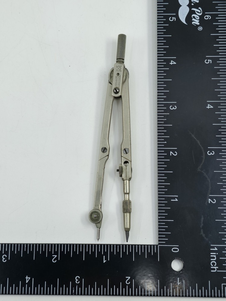 Vintage Schoenner Germany Drafting Compass Technical Drawing Tool