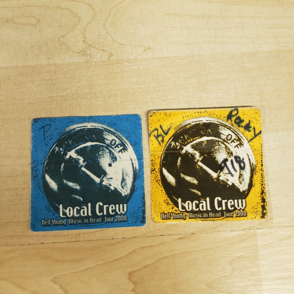 Neil Young Music in Head Tour 2000, Crew Passes