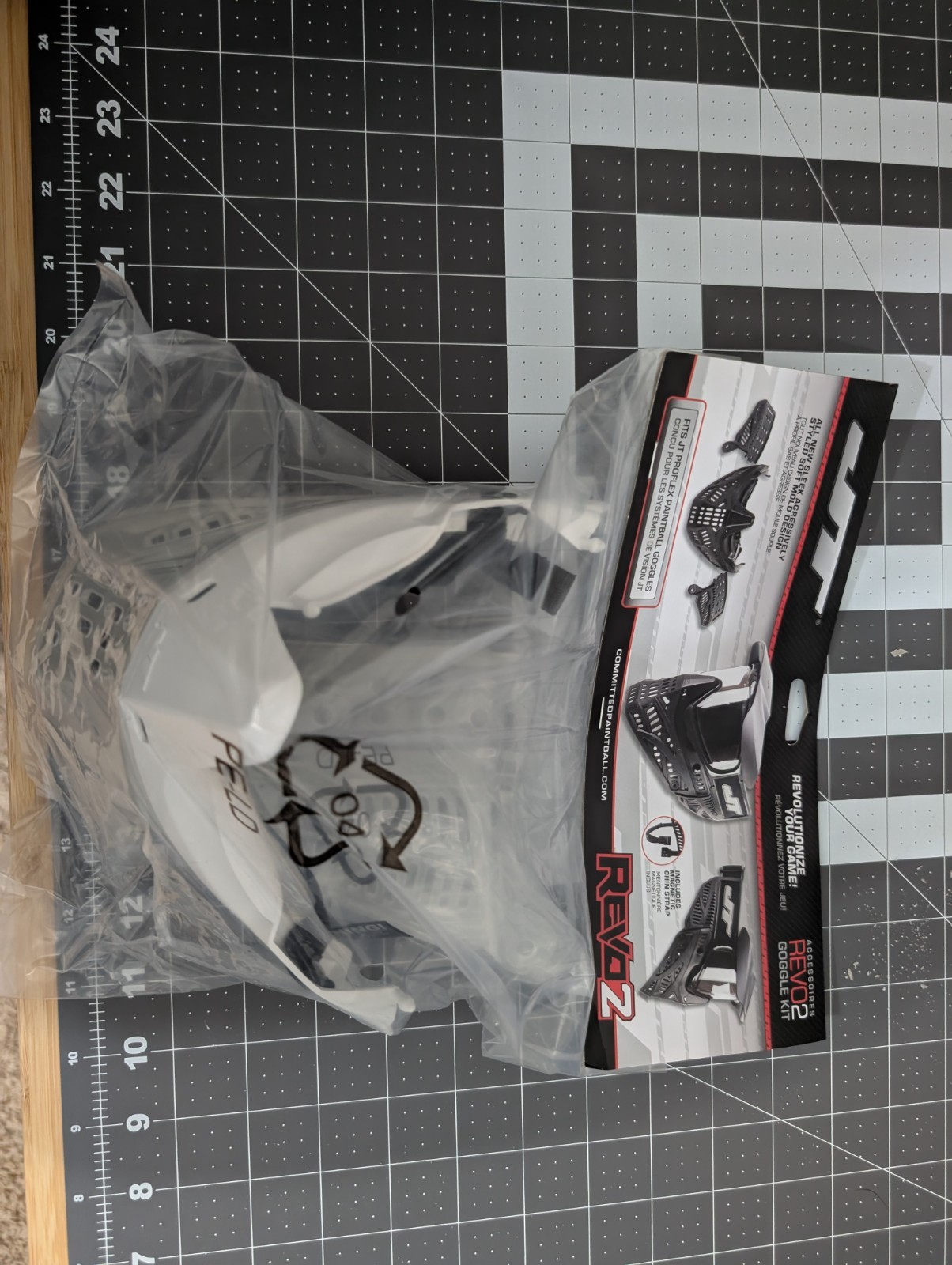 New JT Proflex REVO2 Whiteout Clear/White Revo 2.0 Lowers/Ears Committed