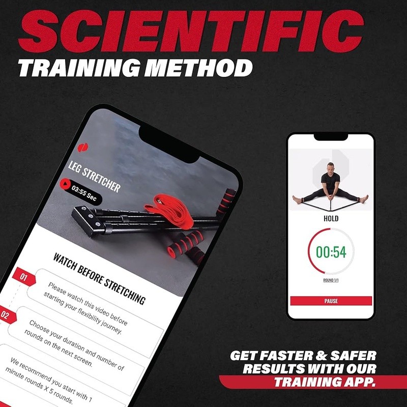 Premium Leg Stretcher Split Machine Flexibility Training W/ App Support New