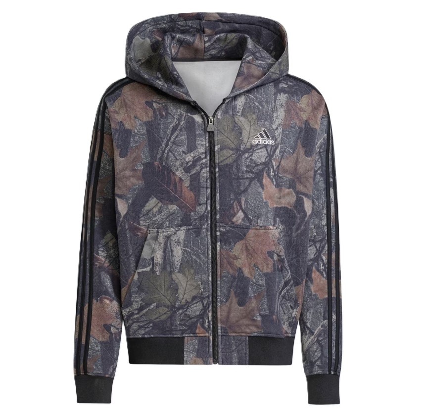 Adidas Originals JY2775 Camouflag Track Full Zip Hoodie Jacket Mens Medium CAMO