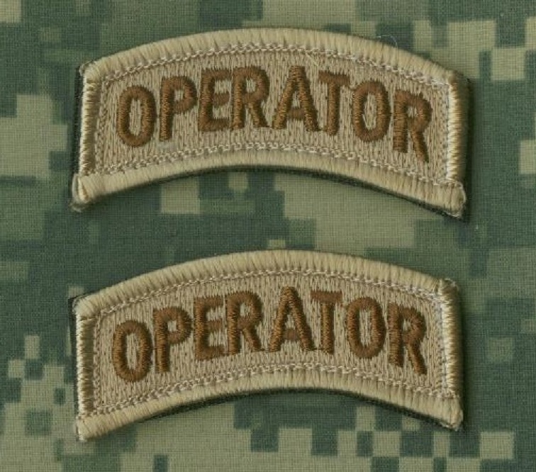 NATO AFGHANISTAN SP OPS JOINT TASK FORCE JTF velkrö PATCH: Trunk Monkey Brief