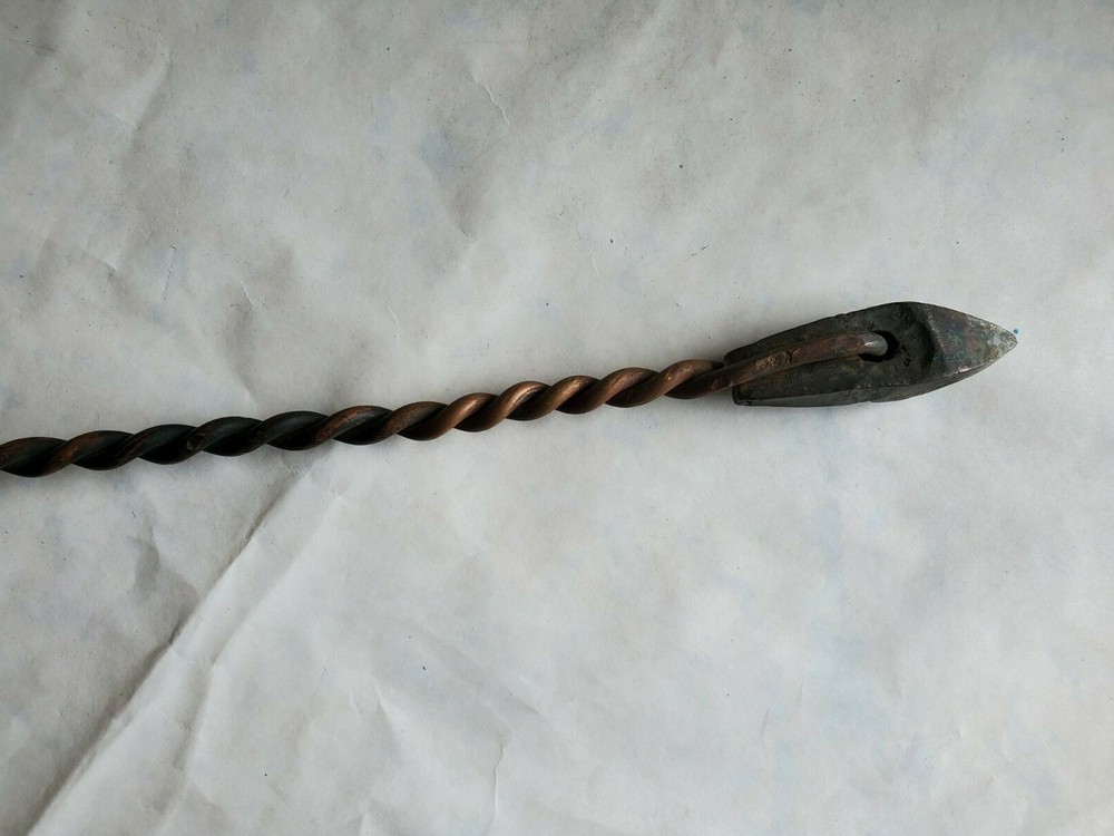 Vintage / Antique Twisted Handle Soldering Iron