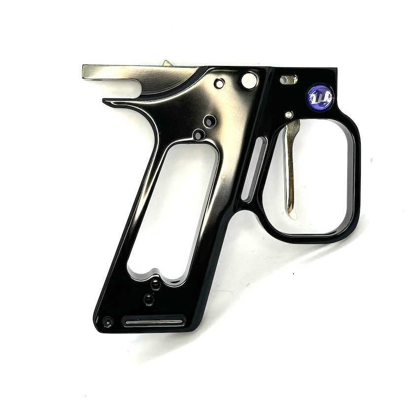 WGP Autococker Hinge Trigger Frame Assembly - Black Polished