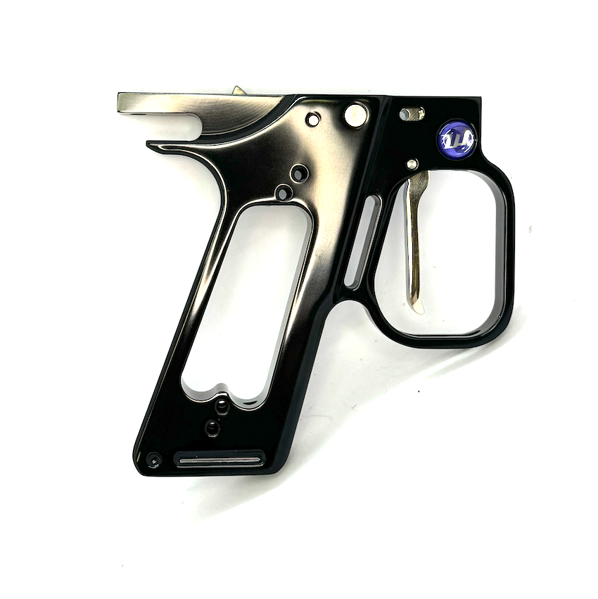 WGP Autococker Paintball Hinge Trigger Frame Assembly BLACK POLISHED