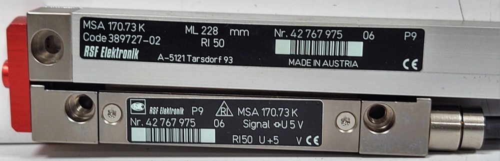 RSF Elektronik 42676975 MSA170.73K Linear Encoder