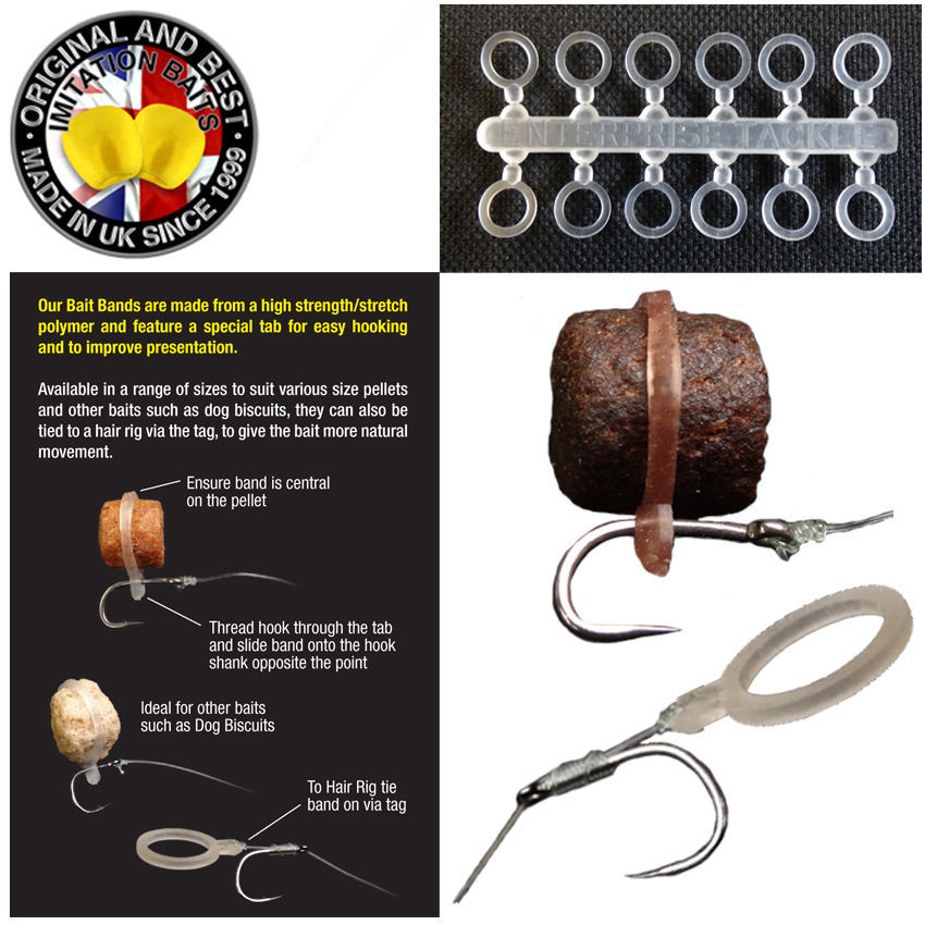 Enterprise Pellet/Bait Bands - All Sizes