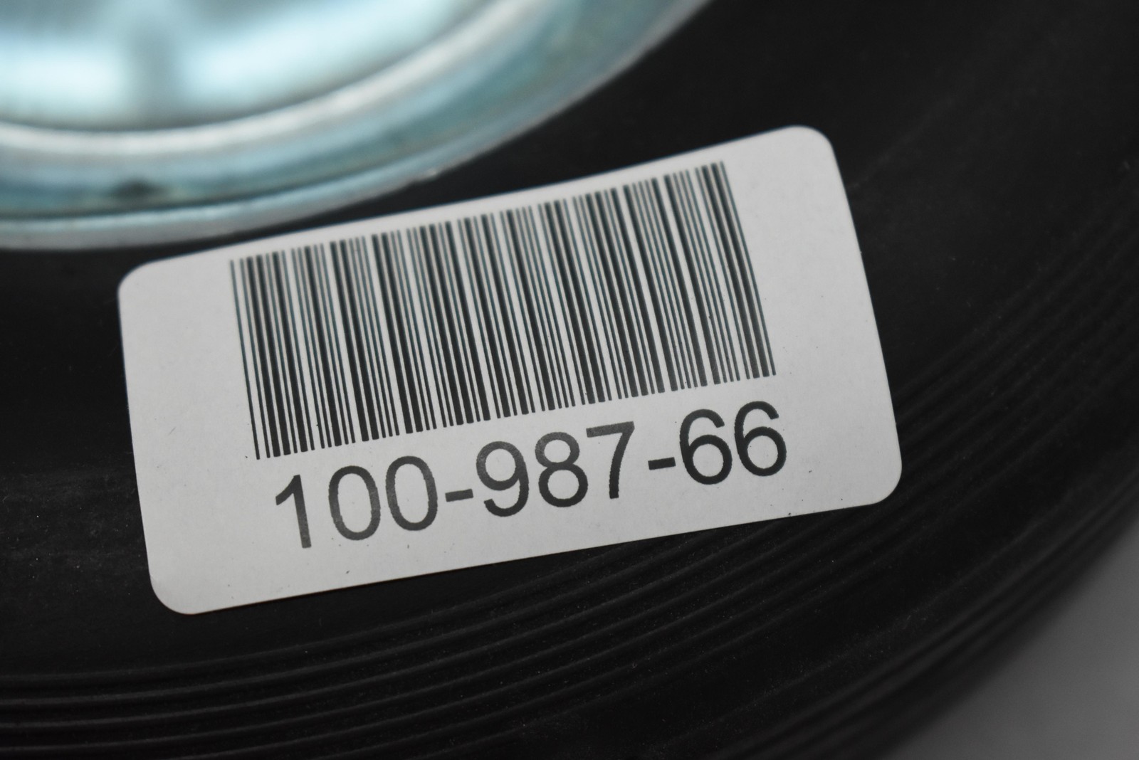 1- 10x2.5 Solid Rubber Wheel Tire 5/8 Bore Hard Snow Blower Dolly Cart