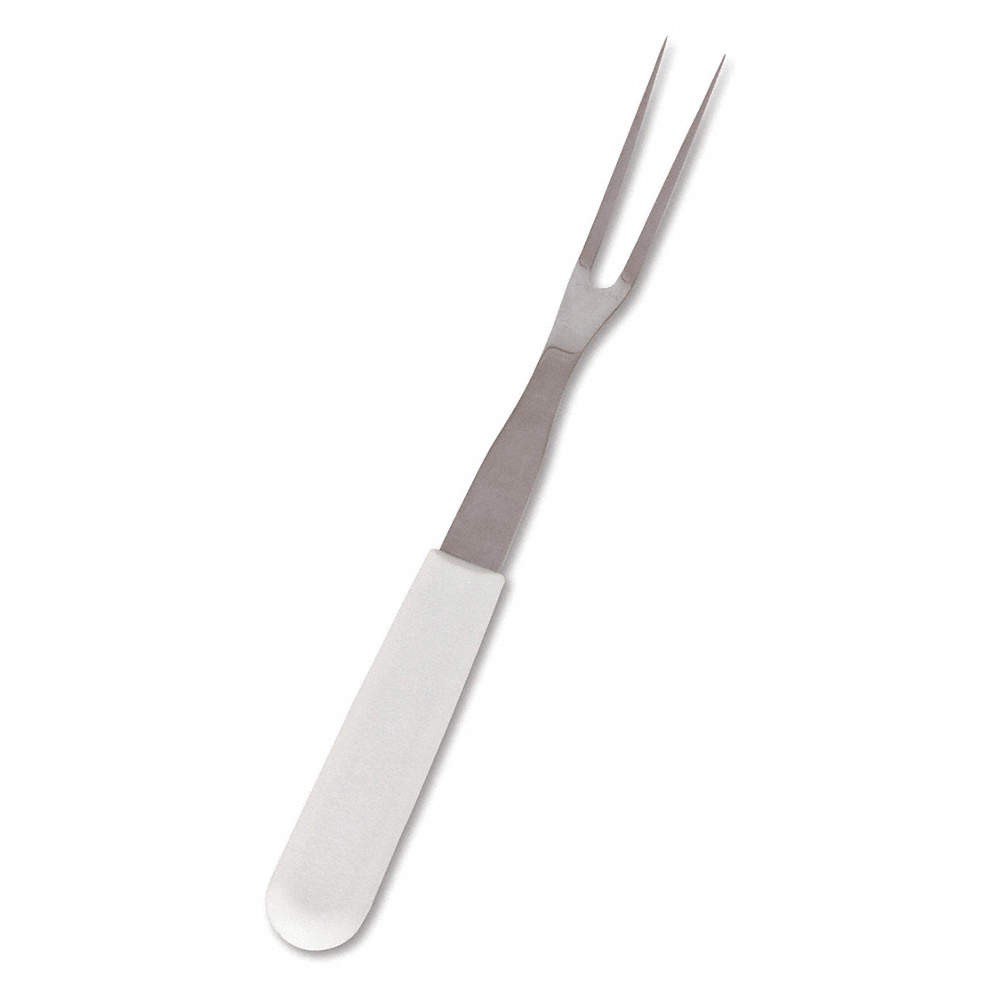 CRESTWARE KN07 Meat Serving Fork,8 in L,2 Tines 45GH92