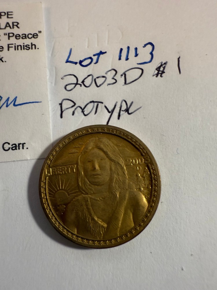 2003 D Sacagawea prototype  rare    only 450 made