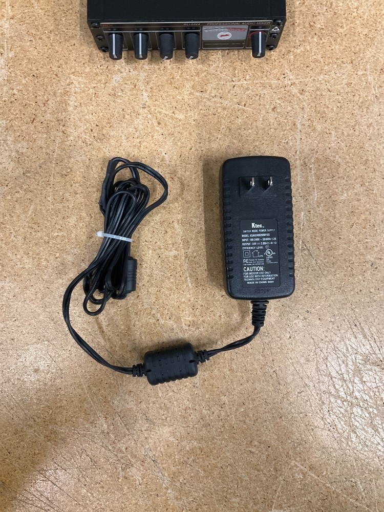 RDL RU-MX4 Professional Audio Mixer