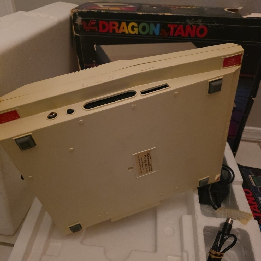 Tano Dragon Computer 64K Vintage Untested Asis Read Description