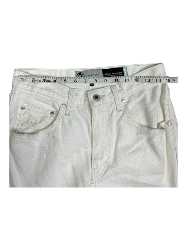 Levis Silvertab 94 Baggy White Size 28