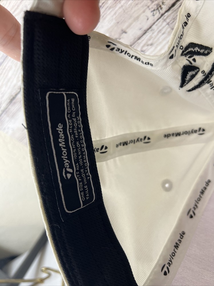 Taylormade Golf SLDR Tour Preferred White Adjustable Strapback Hat Cap