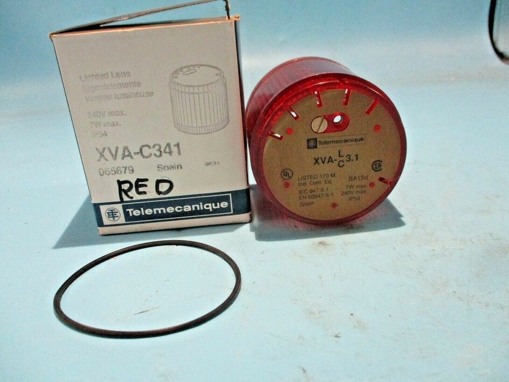 NEW TELEMECANIQUE XVAC341 RED STEADY STACK LIGHT